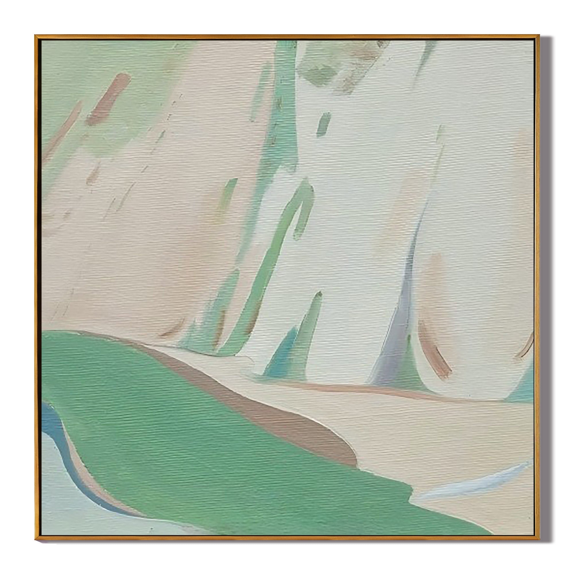 Soft Abstract Landscape-Minimalist Abstract Landscape Wall Art