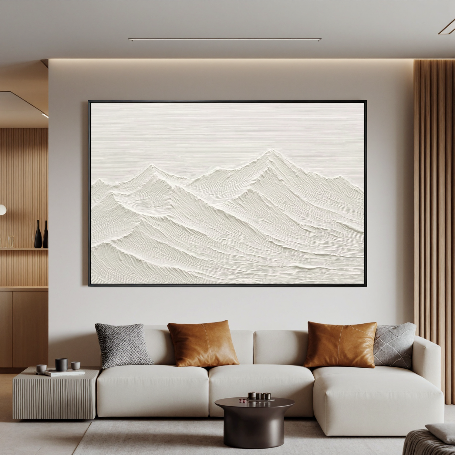 Plaster Art Texture Painting #OA 0102