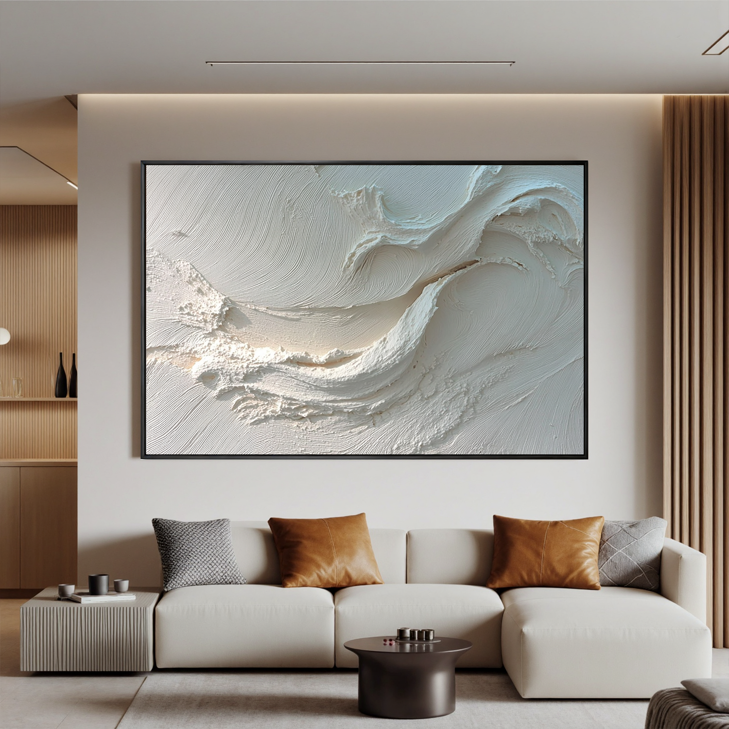 Plaster Art Texture Painting #OA 0087