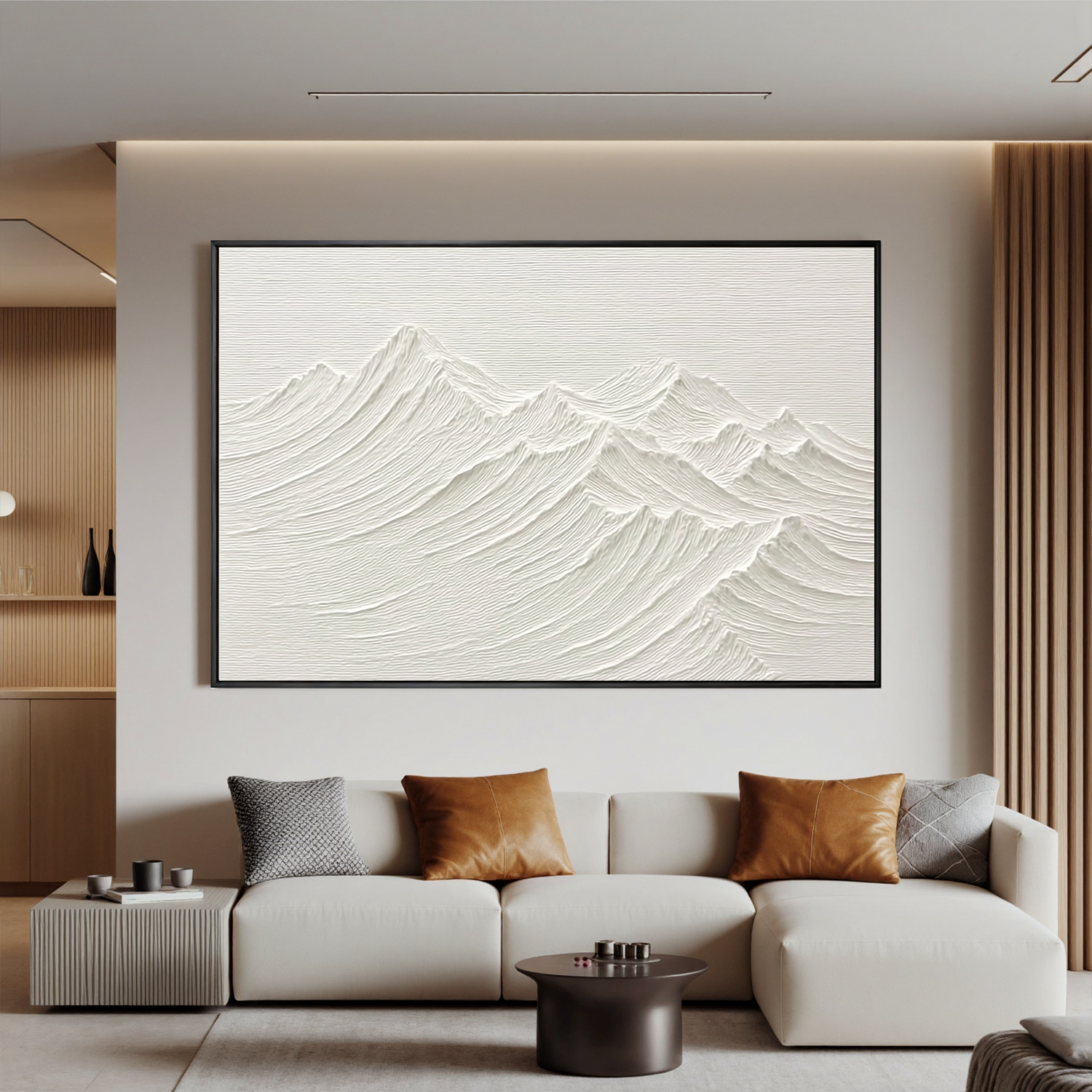 Plaster Art Texture Painting #OA 0159