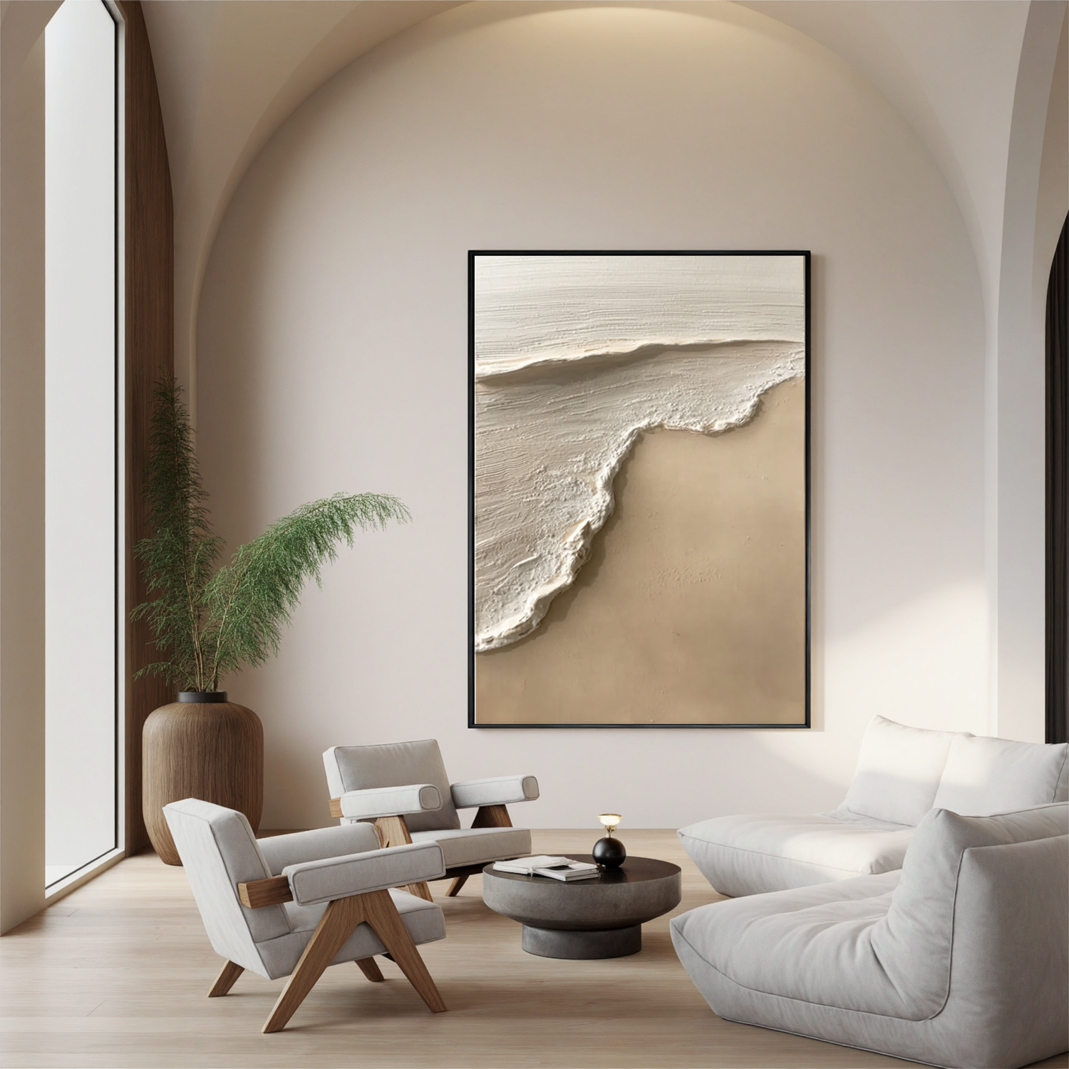 Plaster Art Texture Painting #OA 0139