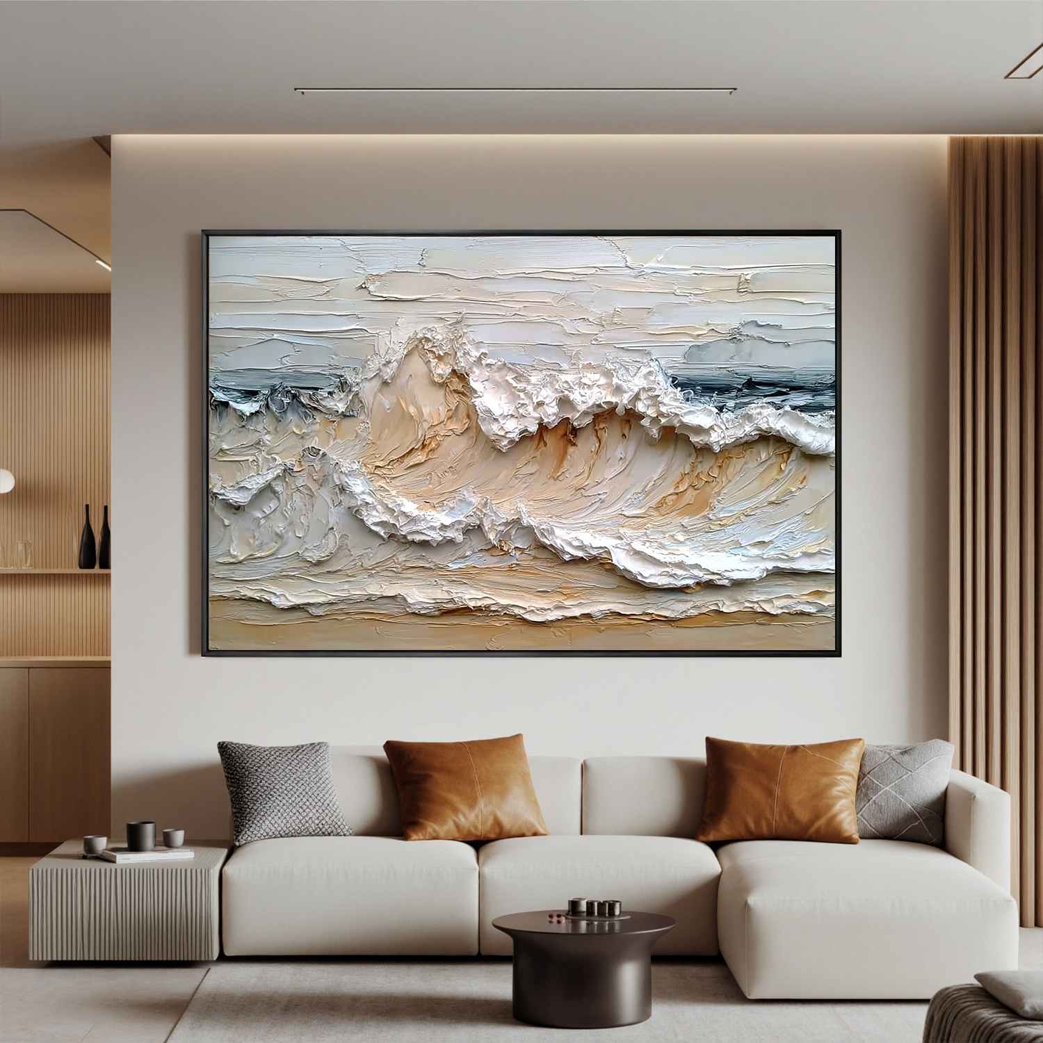 Plaster Art Texture Painting #OA 0251