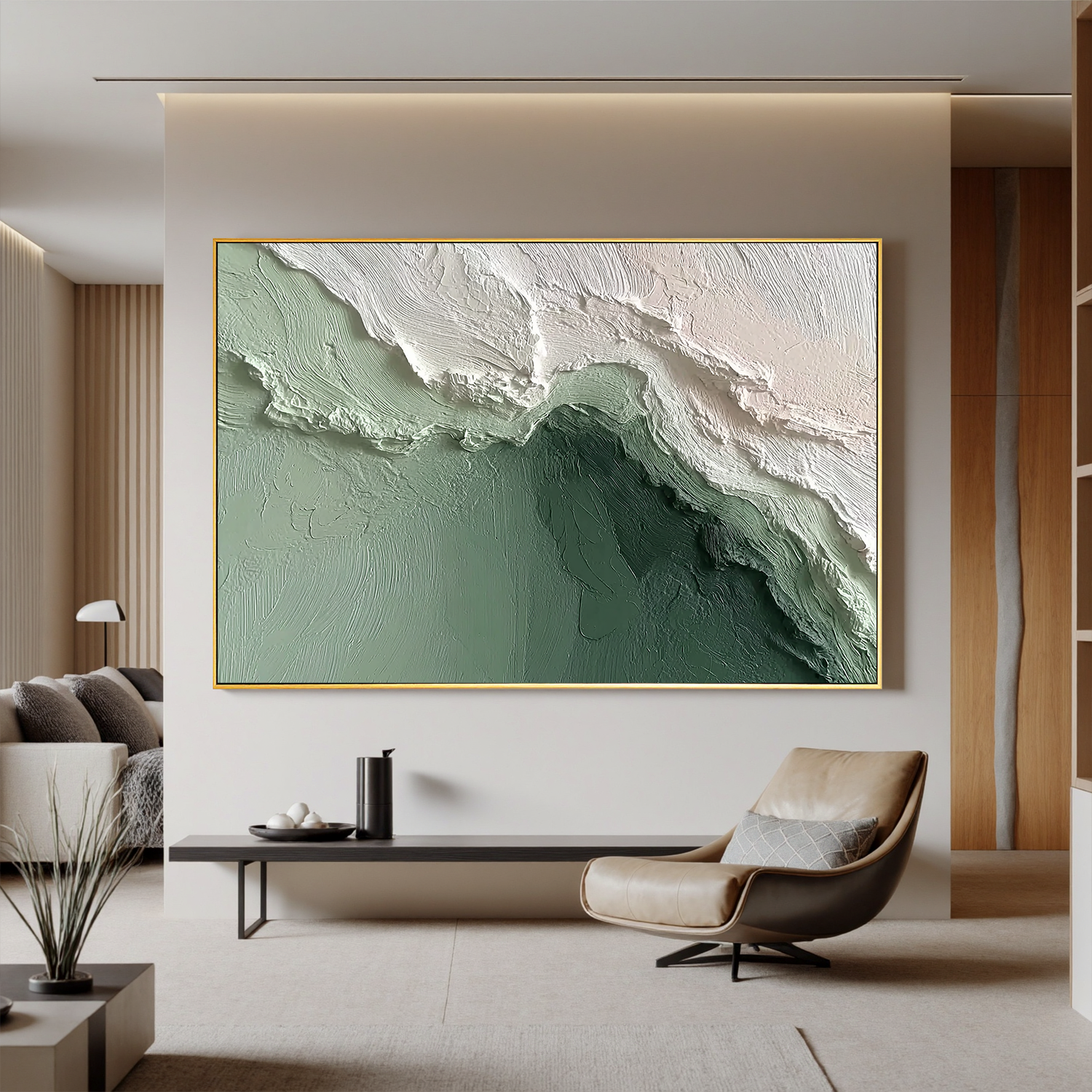 Plaster Art Texture Painting #OA 0436