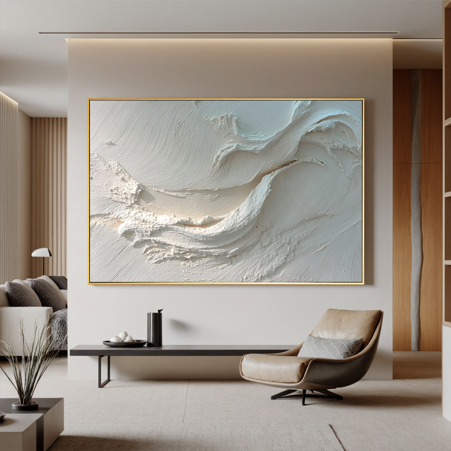 Plaster Art Texture Painting #OA 0087