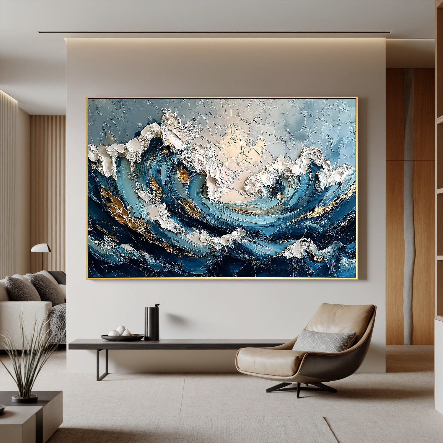 Plaster Art Texture Painting #OA 0062