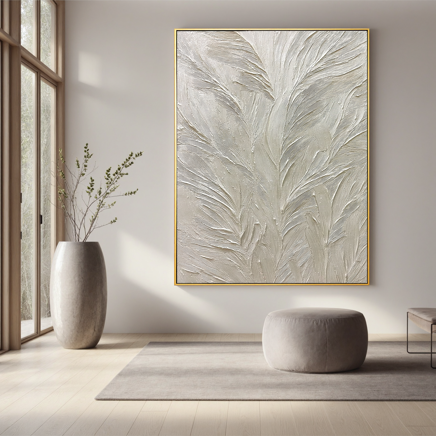 Plaster Art Texture Painting #OA 0073