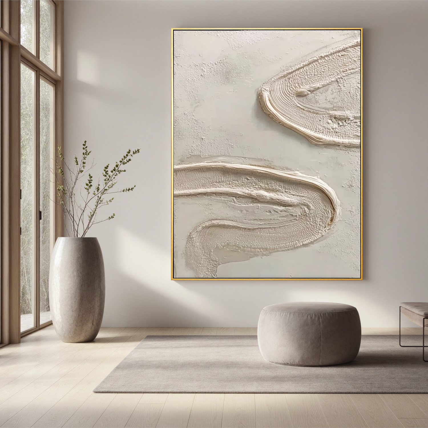 Plaster Art Texture Painting #OA 0138