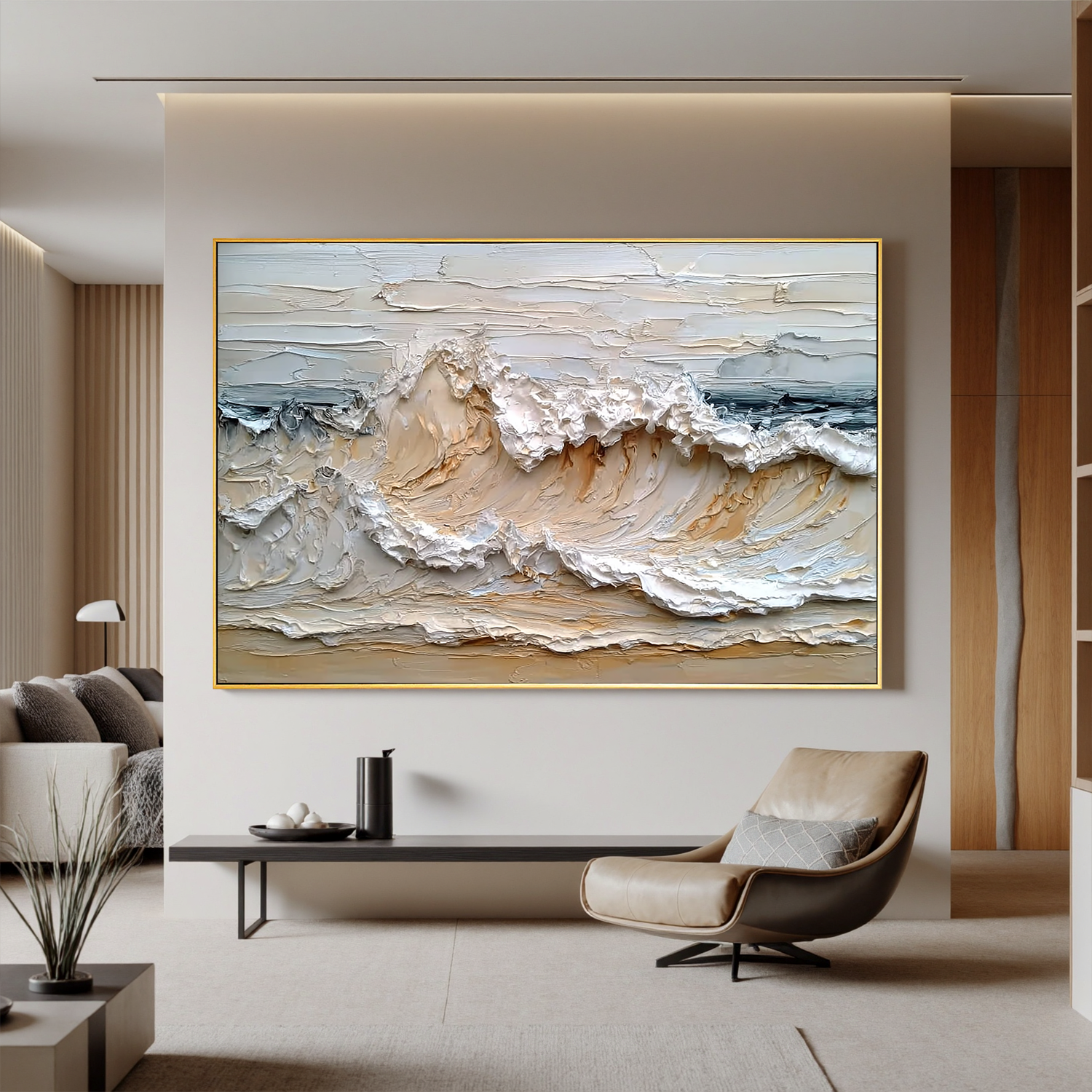 Plaster Art Texture Painting #OA 0251