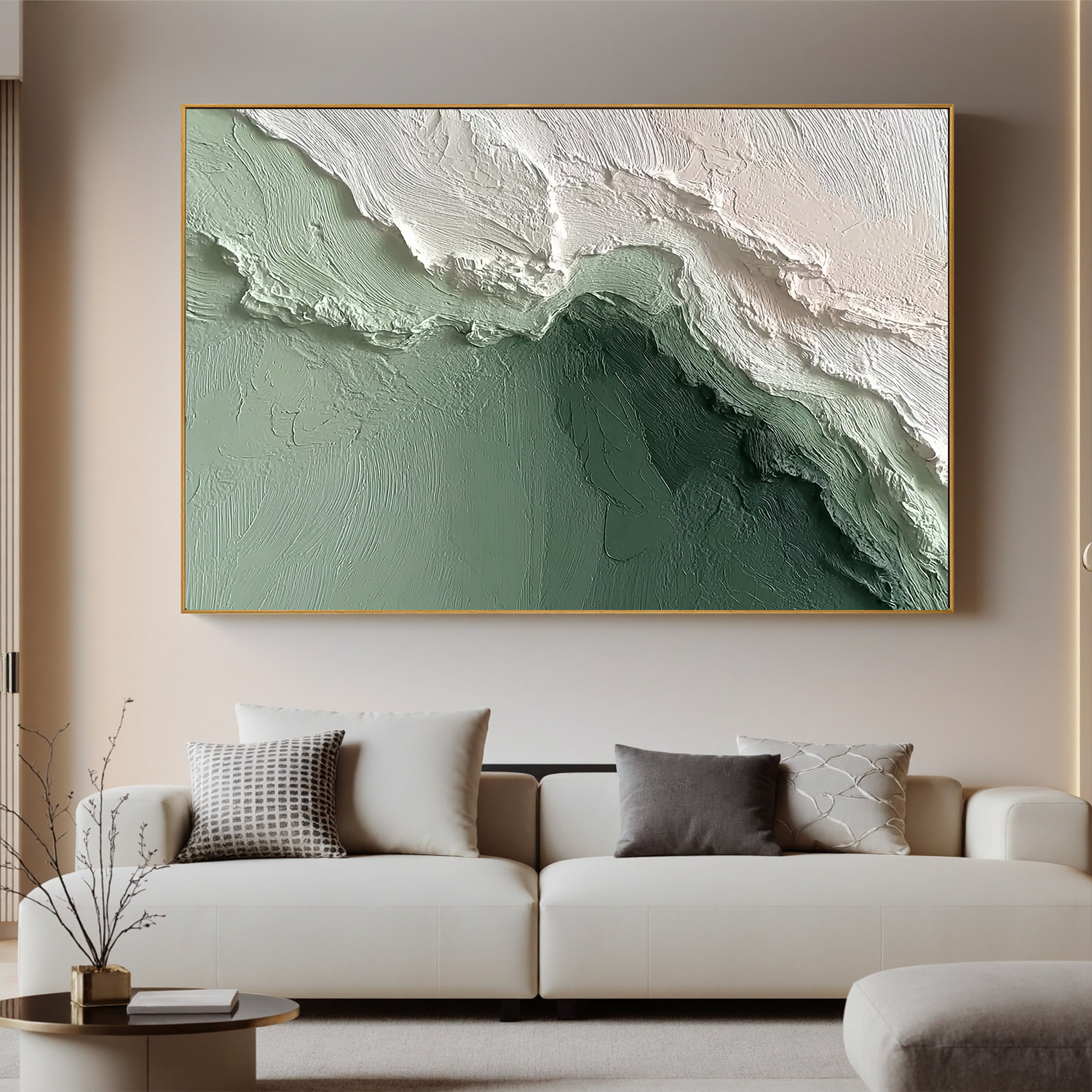 Plaster Art Texture Painting #OA 0436