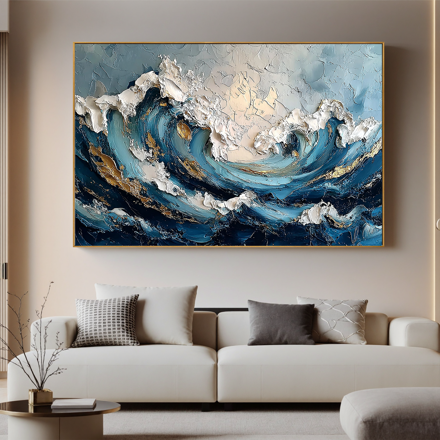 Plaster Art Texture Painting #OA 0062