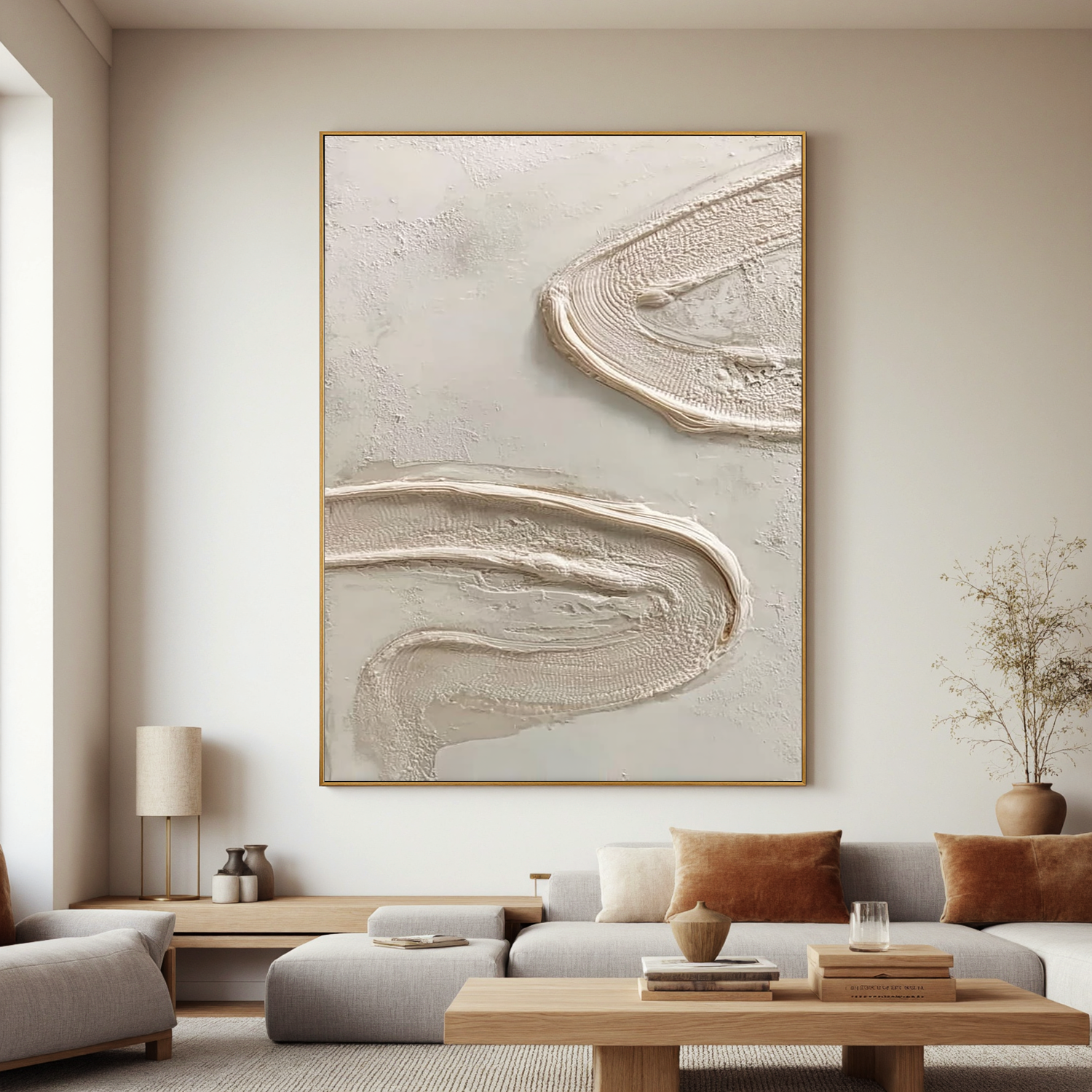 Plaster Art Texture Painting #OA 0138