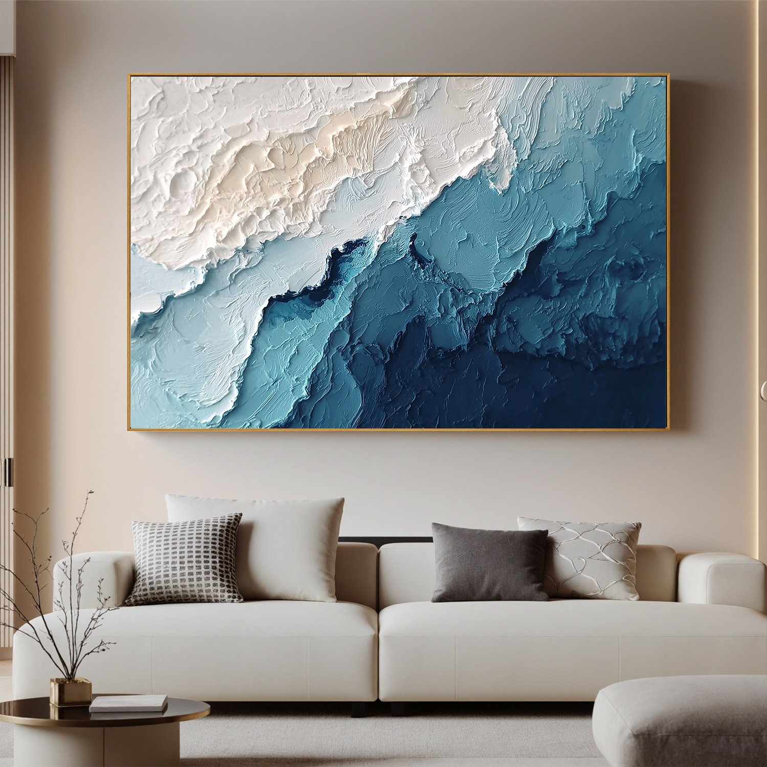 Plaster Art Texture Painting #OA 0101