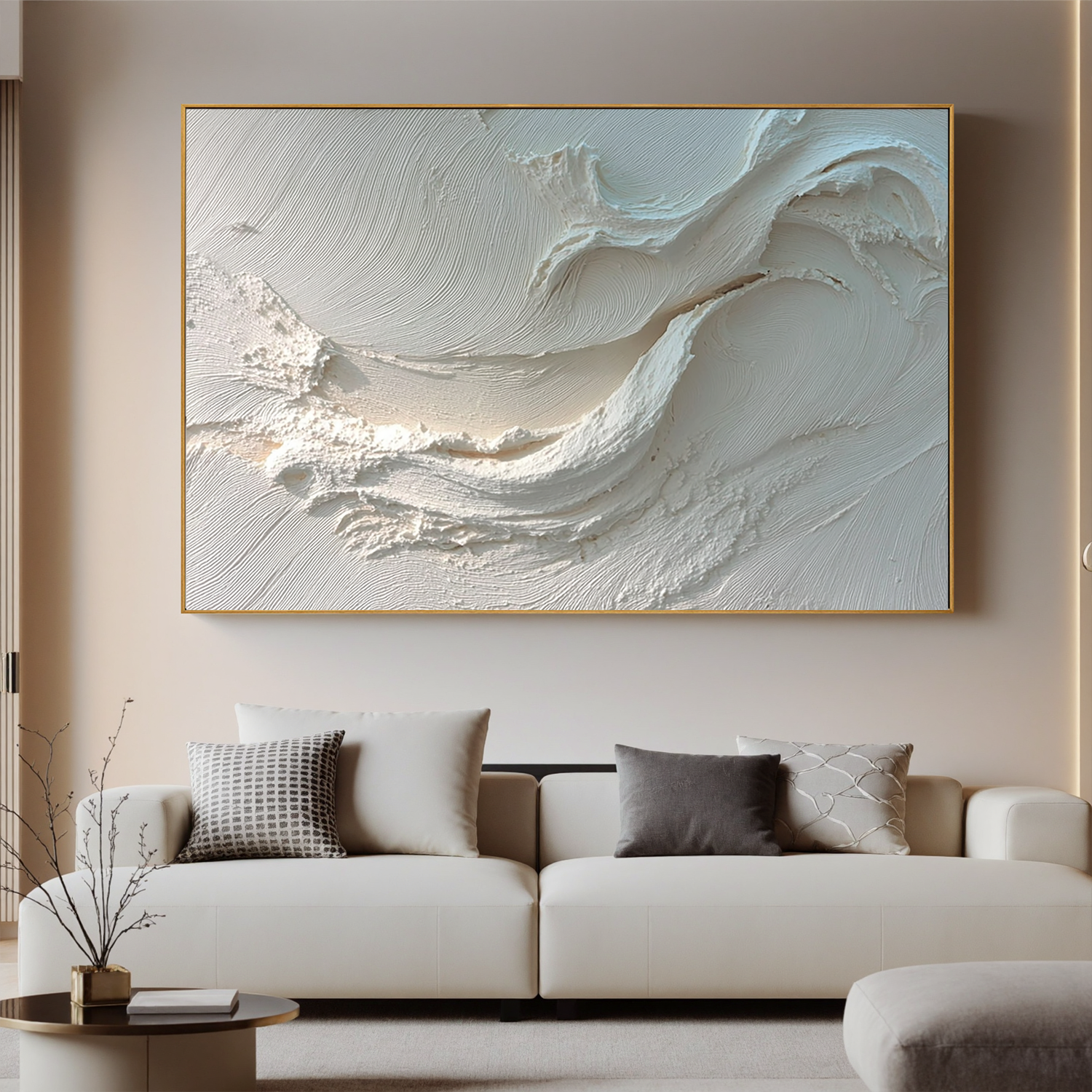 Plaster Art Texture Painting #OA 0087