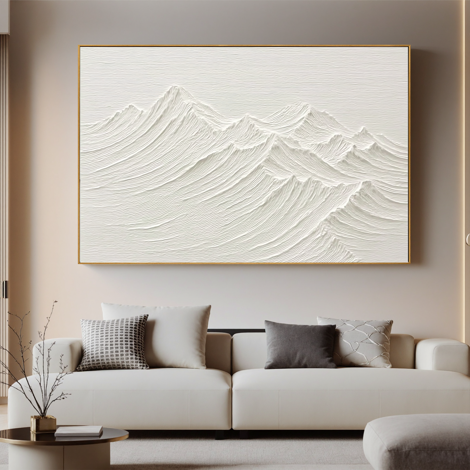 Plaster Art Texture Painting #OA 0159