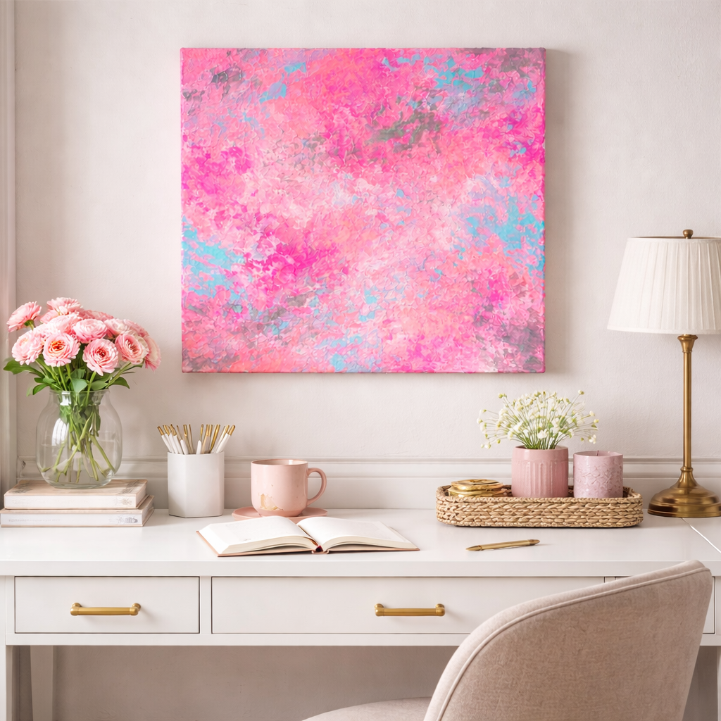 Transient Life（16''x 16''/ 40 x 40 CM/Frameless Stretch)