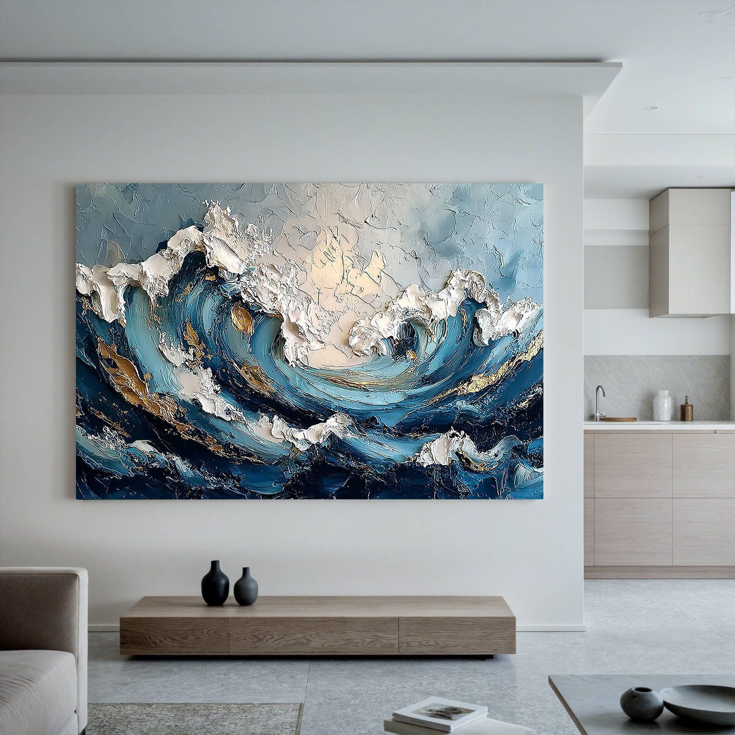 Plaster Art Texture Painting #OA 0062