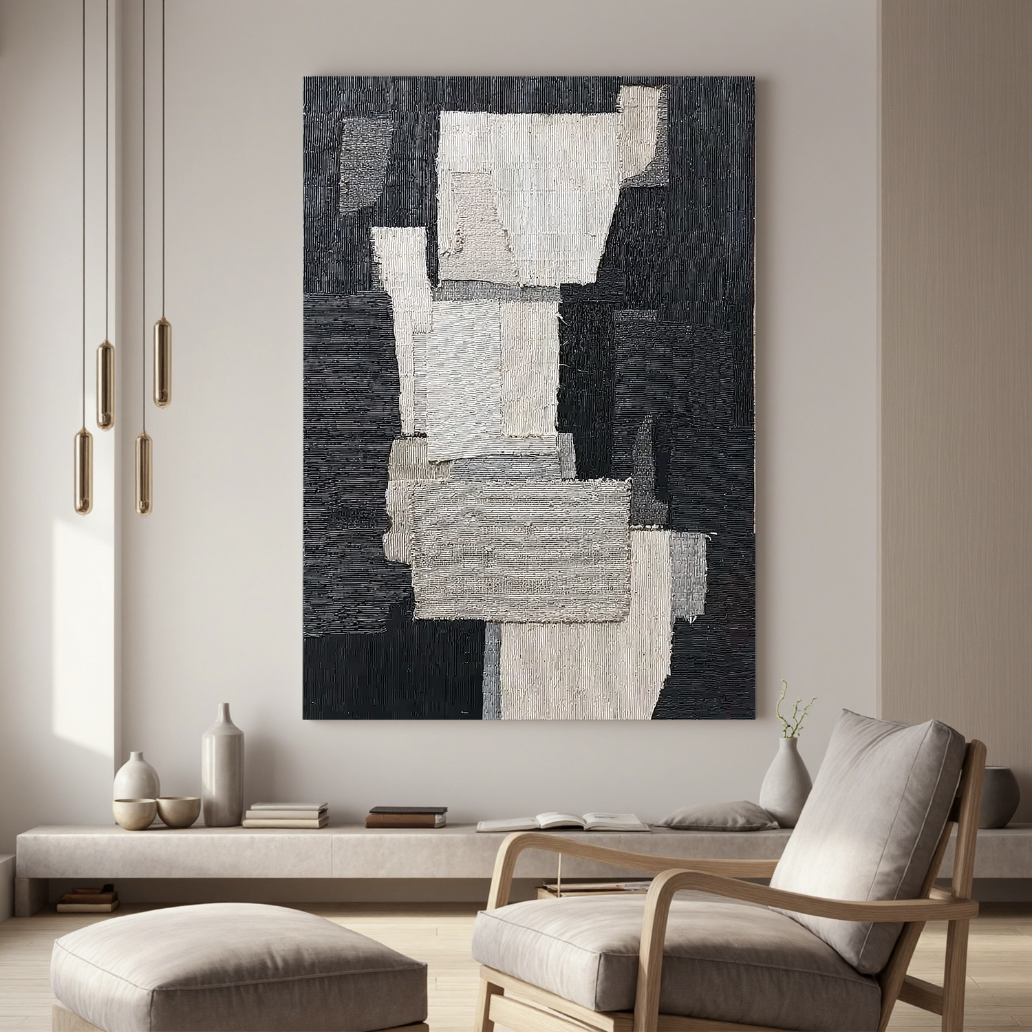 Plaster Art Texture Painting #OA 0154