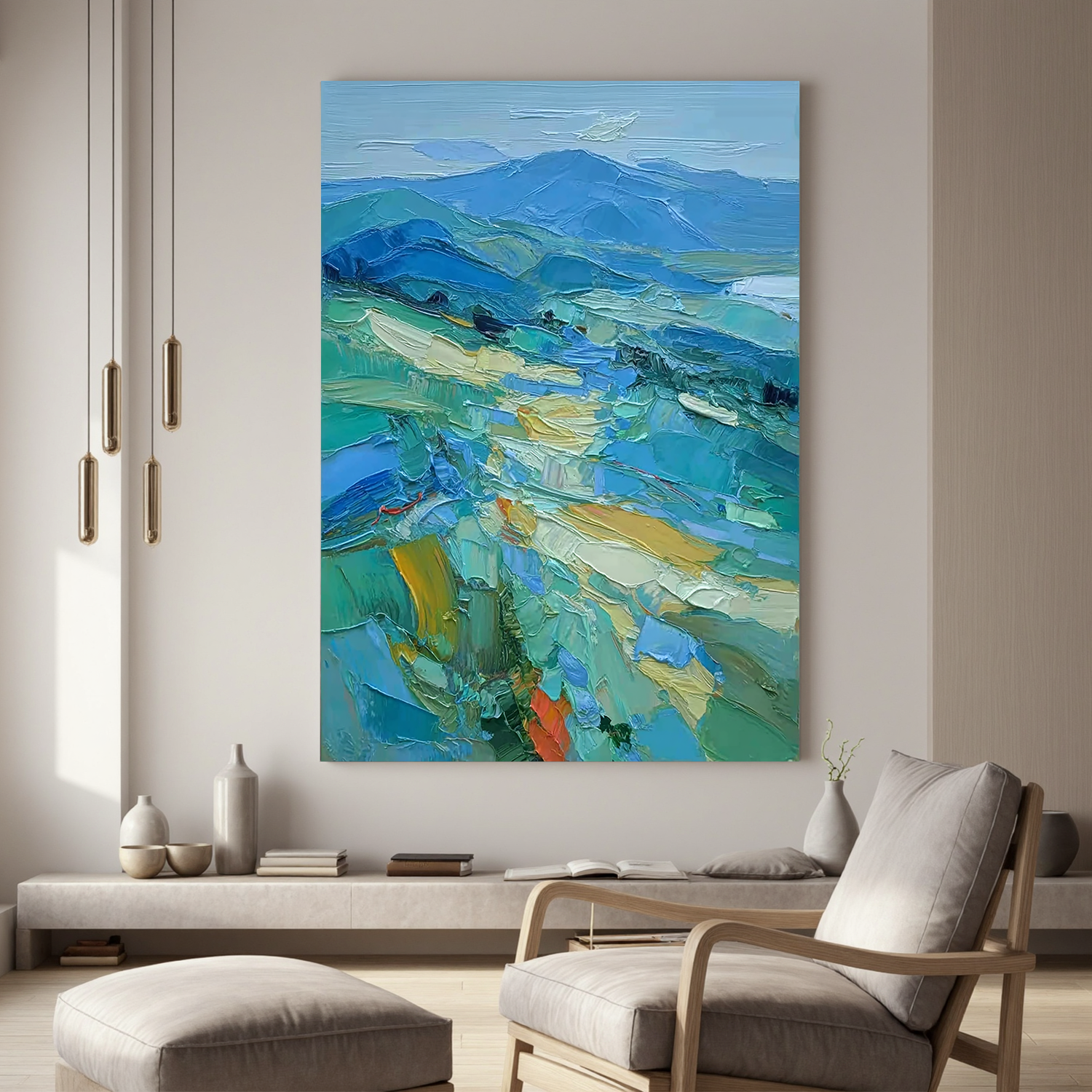 Plaster Art Texture Painting #OA 0070