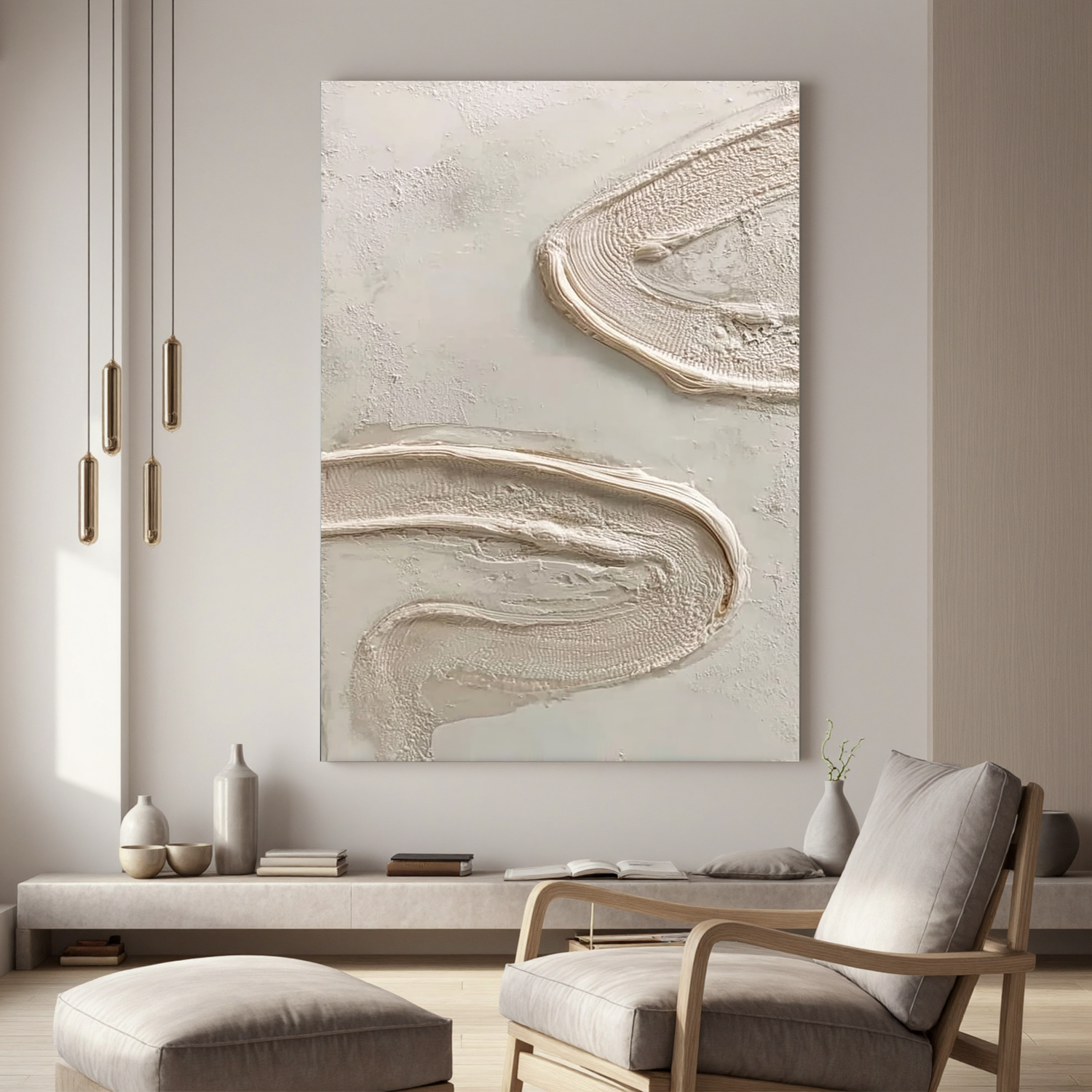 Plaster Art Texture Painting #OA 0138