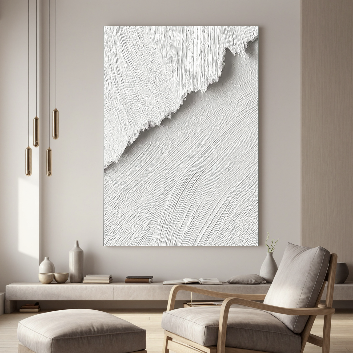 Plaster Art Texture Painting #OA 0109