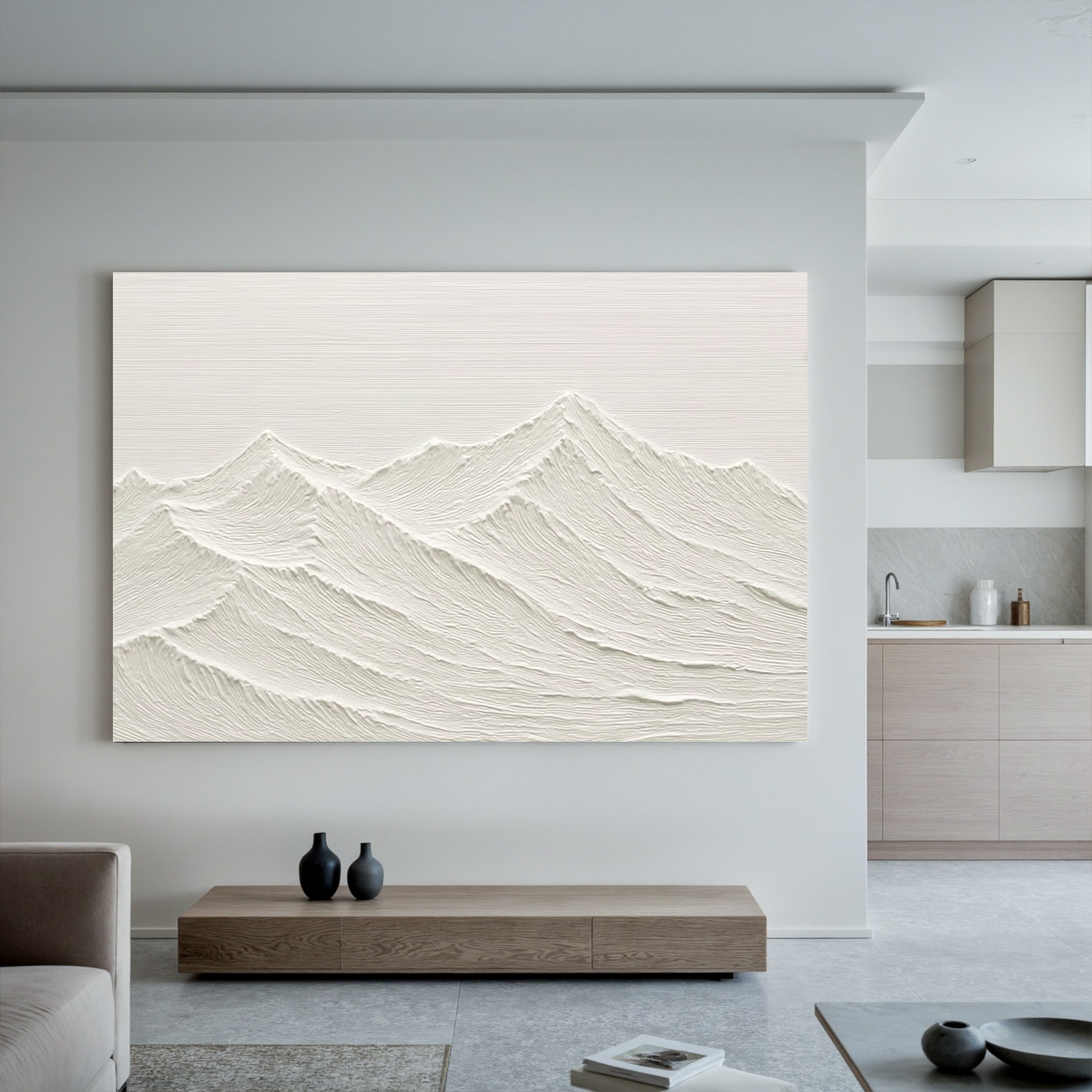 Plaster Art Texture Painting #OA 0102