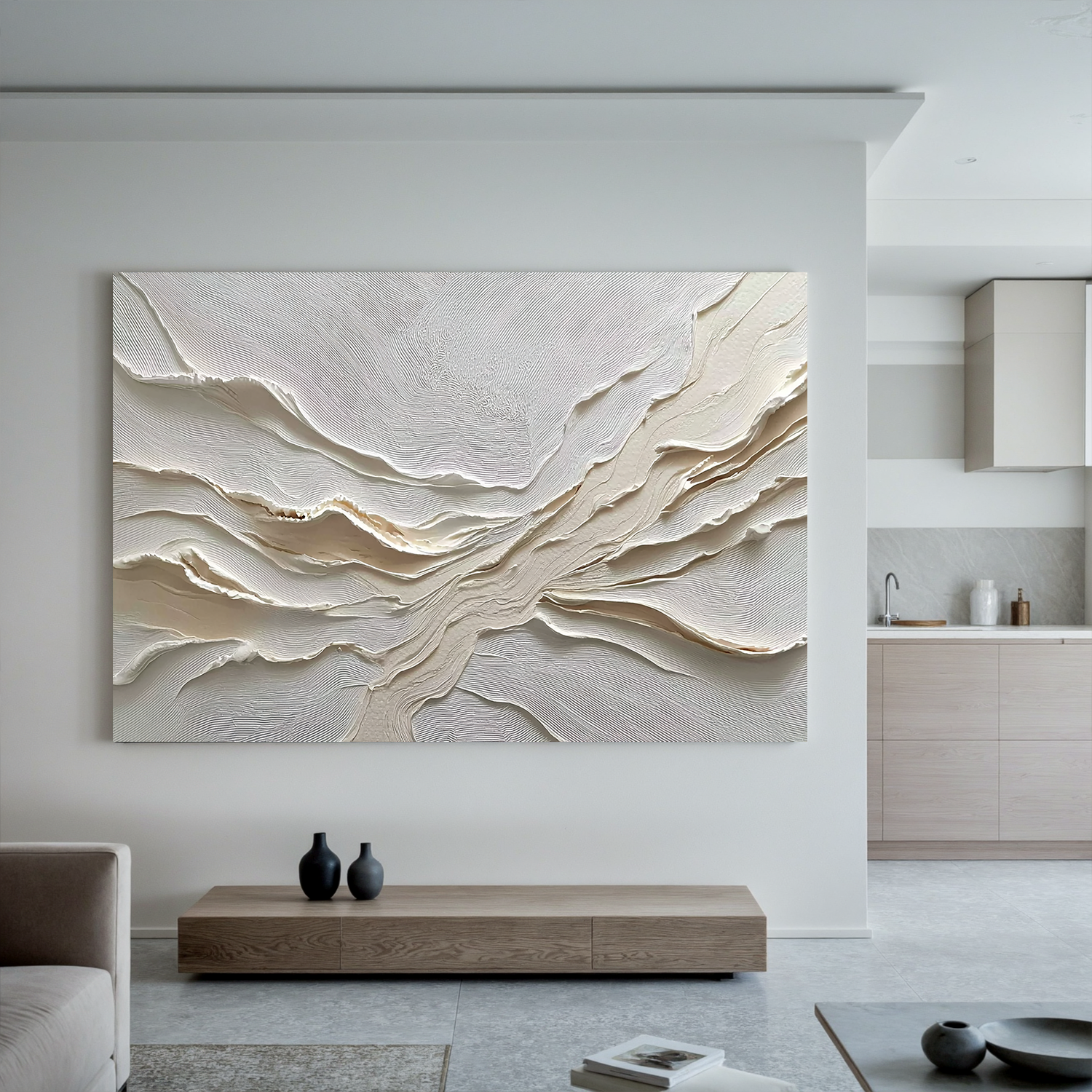 Plaster Art Texture Painting #OA 0205