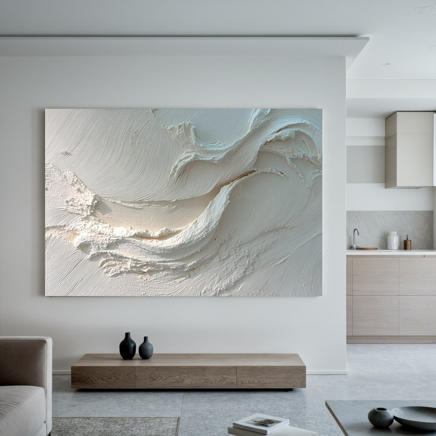 Plaster Art Texture Painting #OA 0087