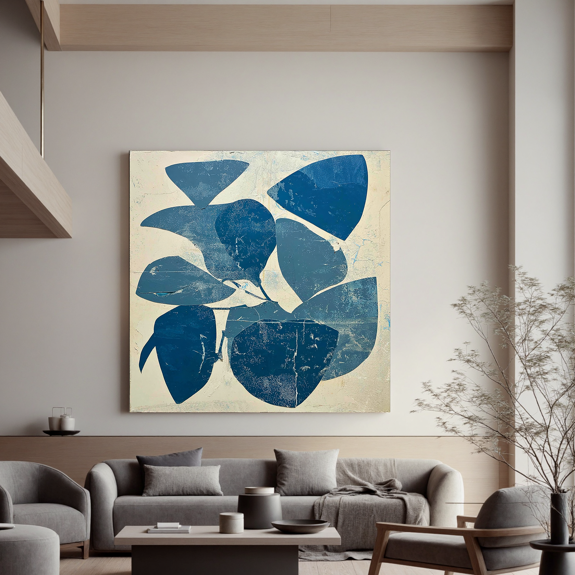 Plaster Art Texture Painting #OA 0100