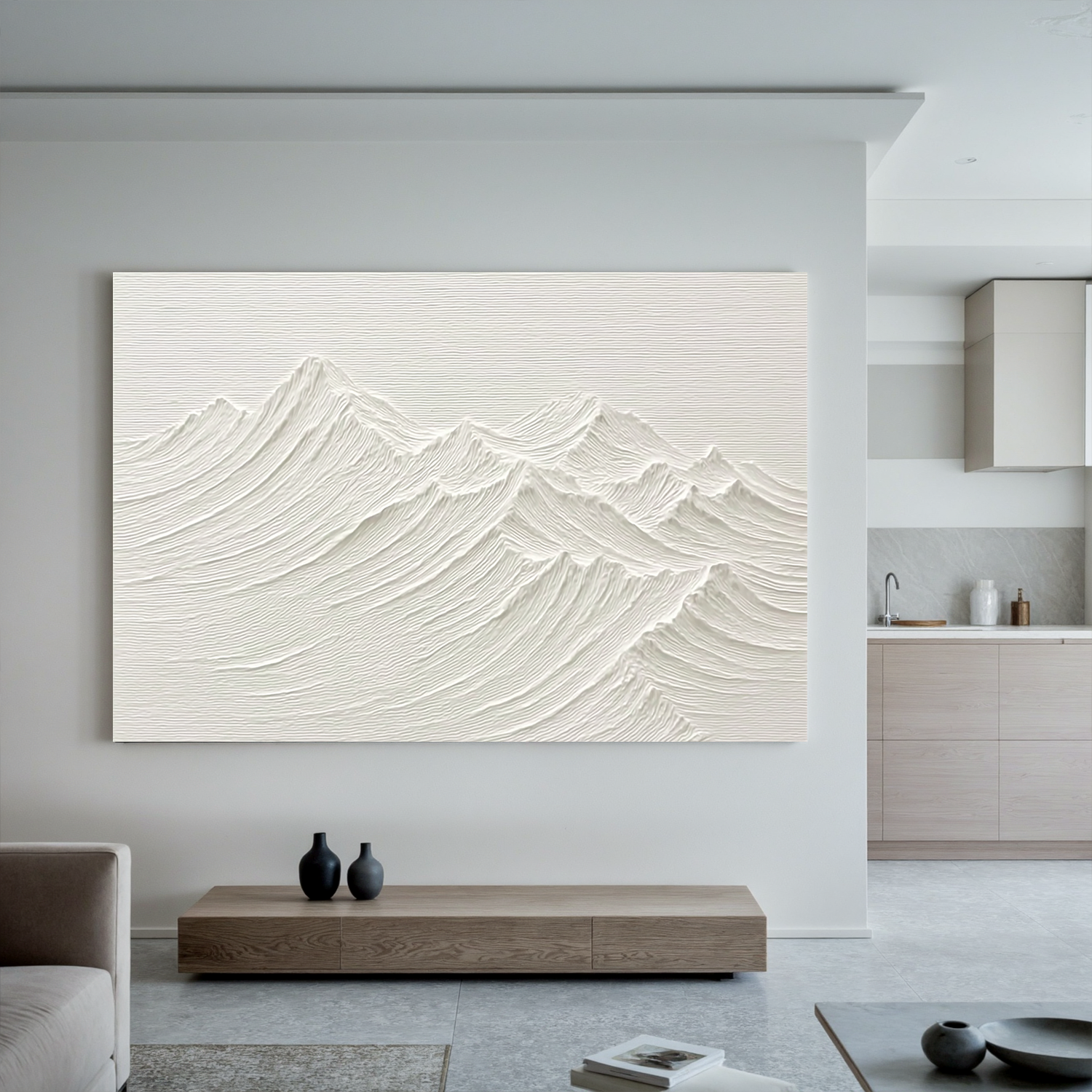 Plaster Art Texture Painting #OA 0159