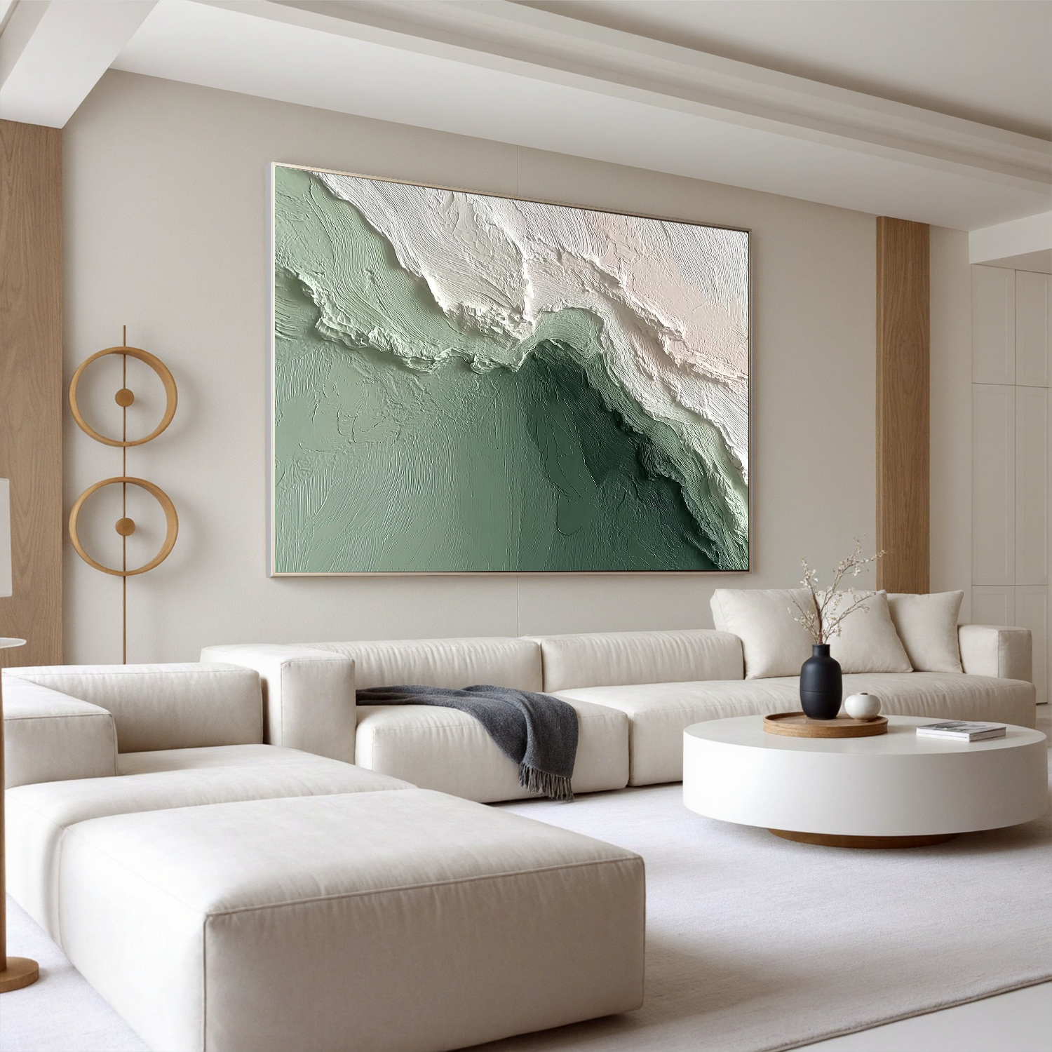 Plaster Art Texture Painting #OA 0436