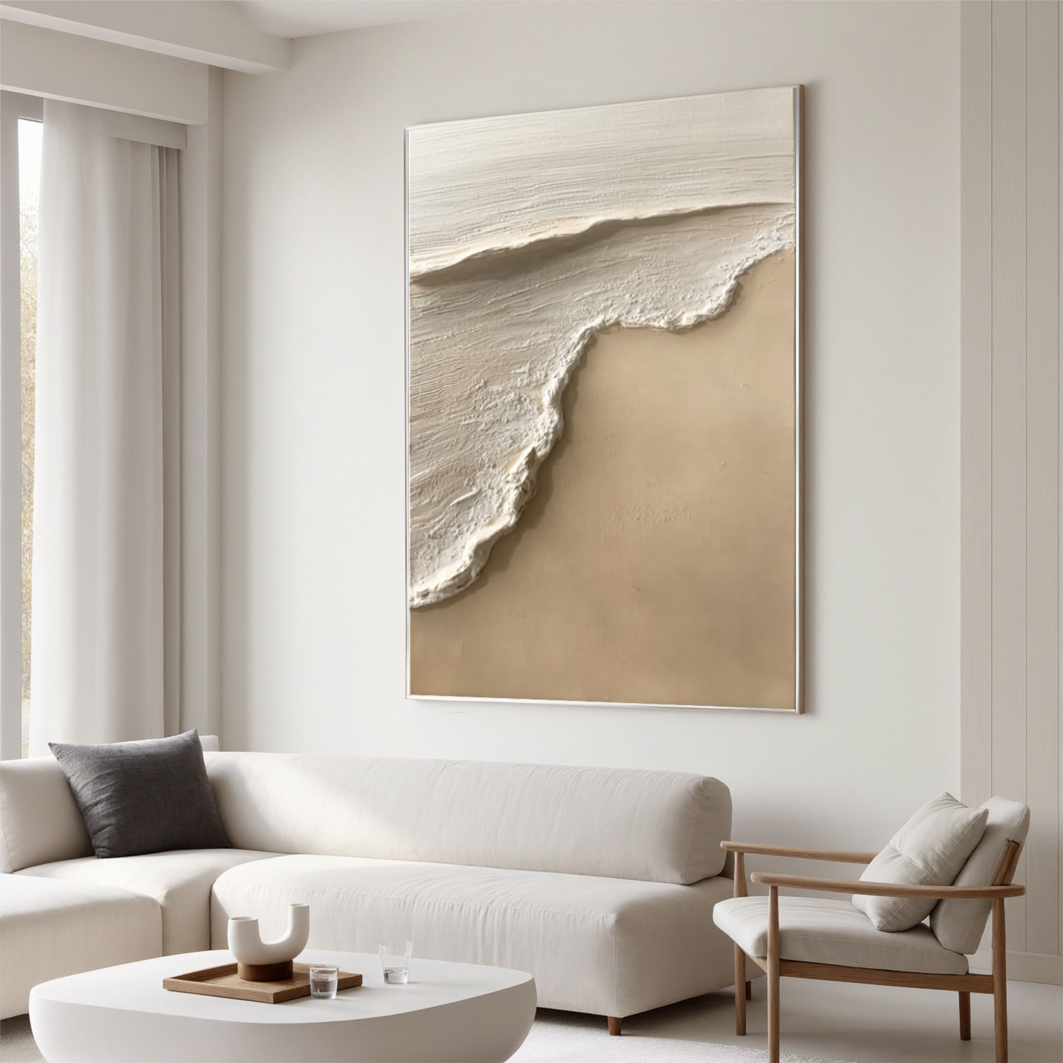 Plaster Art Texture Painting #OA 0139