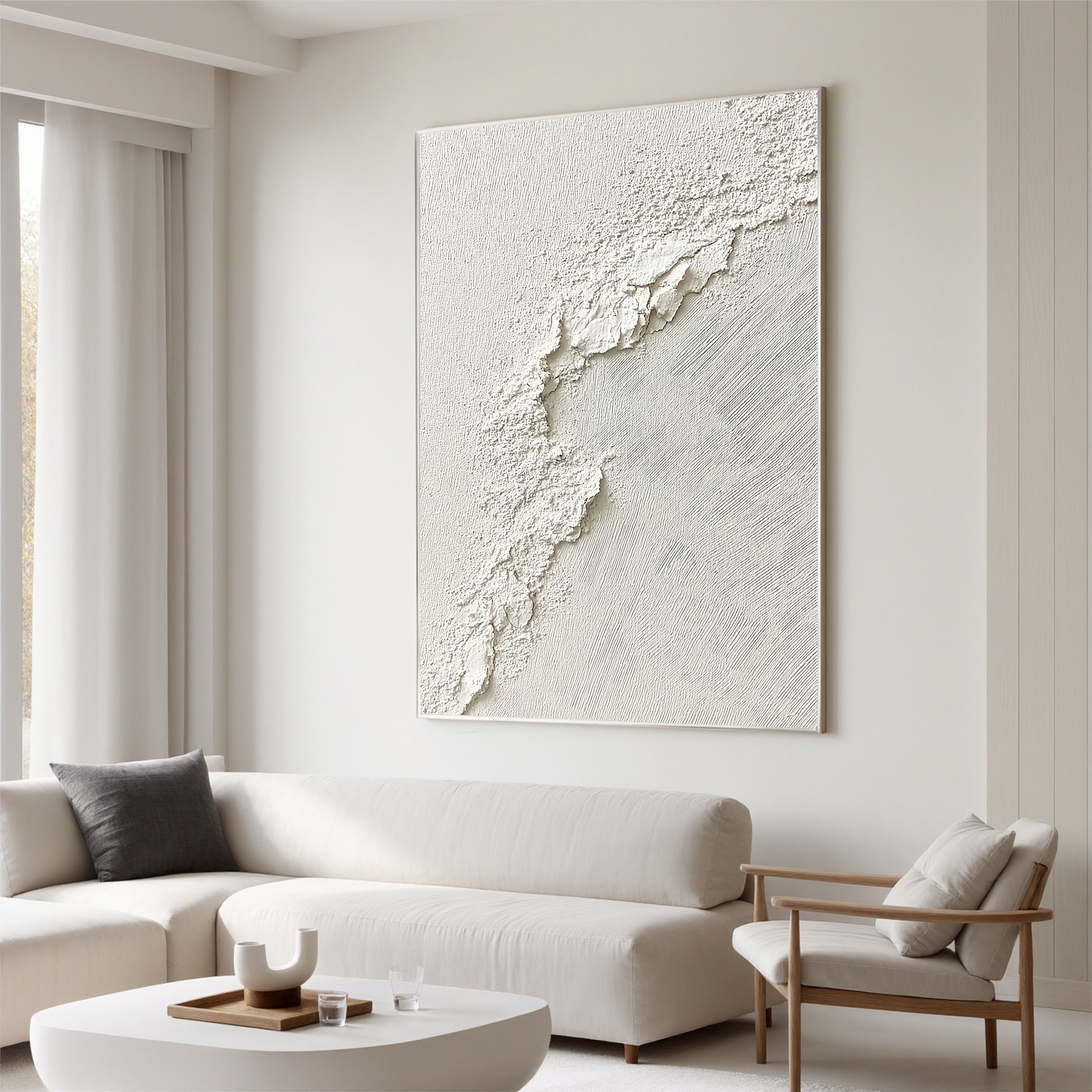 Plaster Art Texture Painting #OA 0141