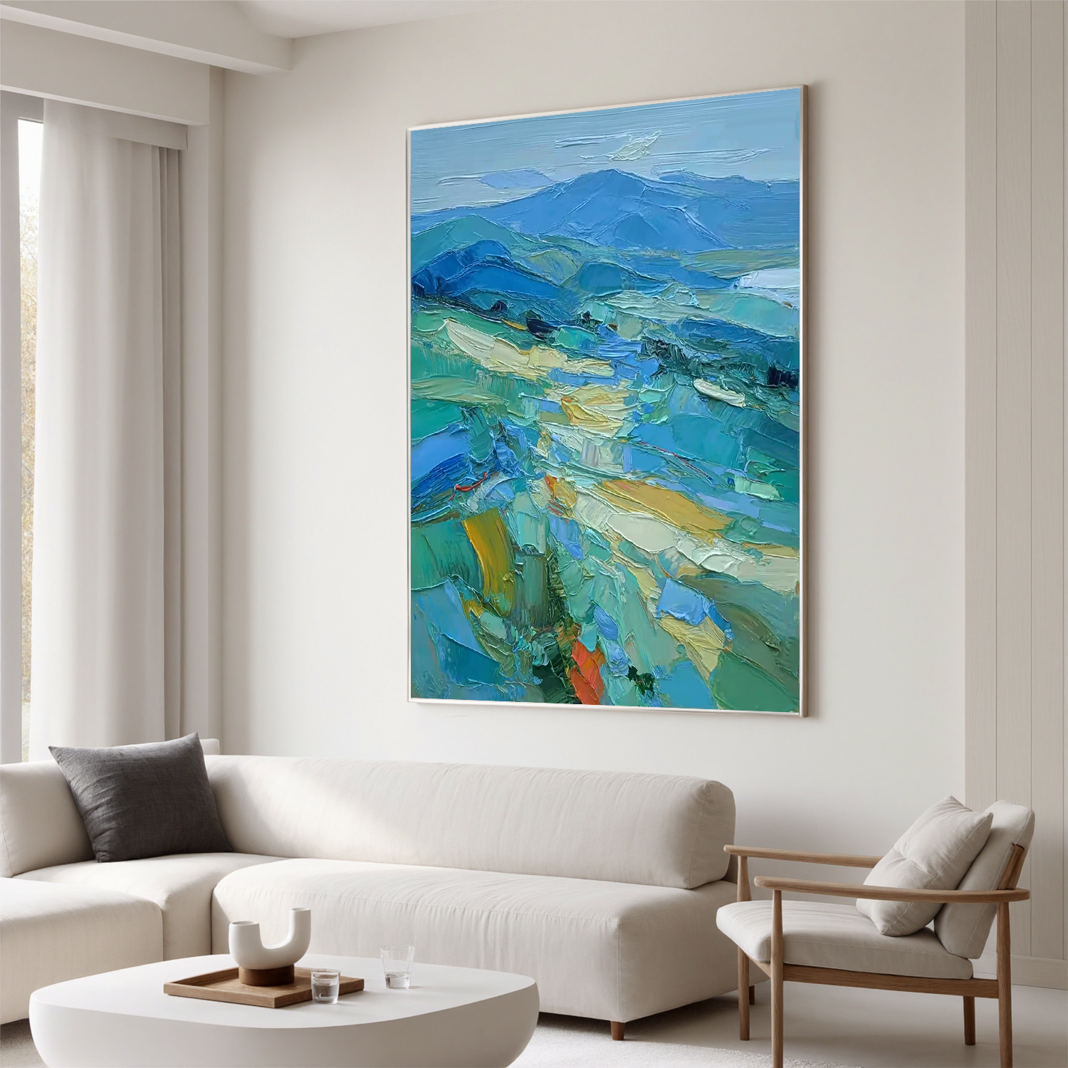 Plaster Art Texture Painting #OA 0070