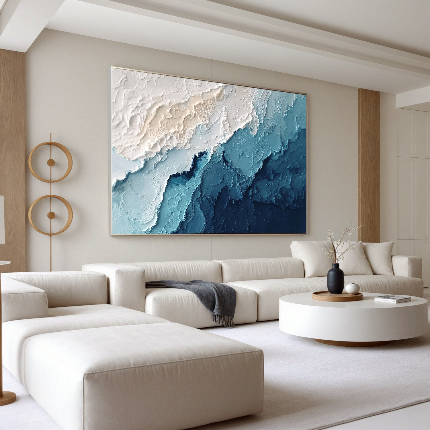 Plaster Art Texture Painting #OA 0101