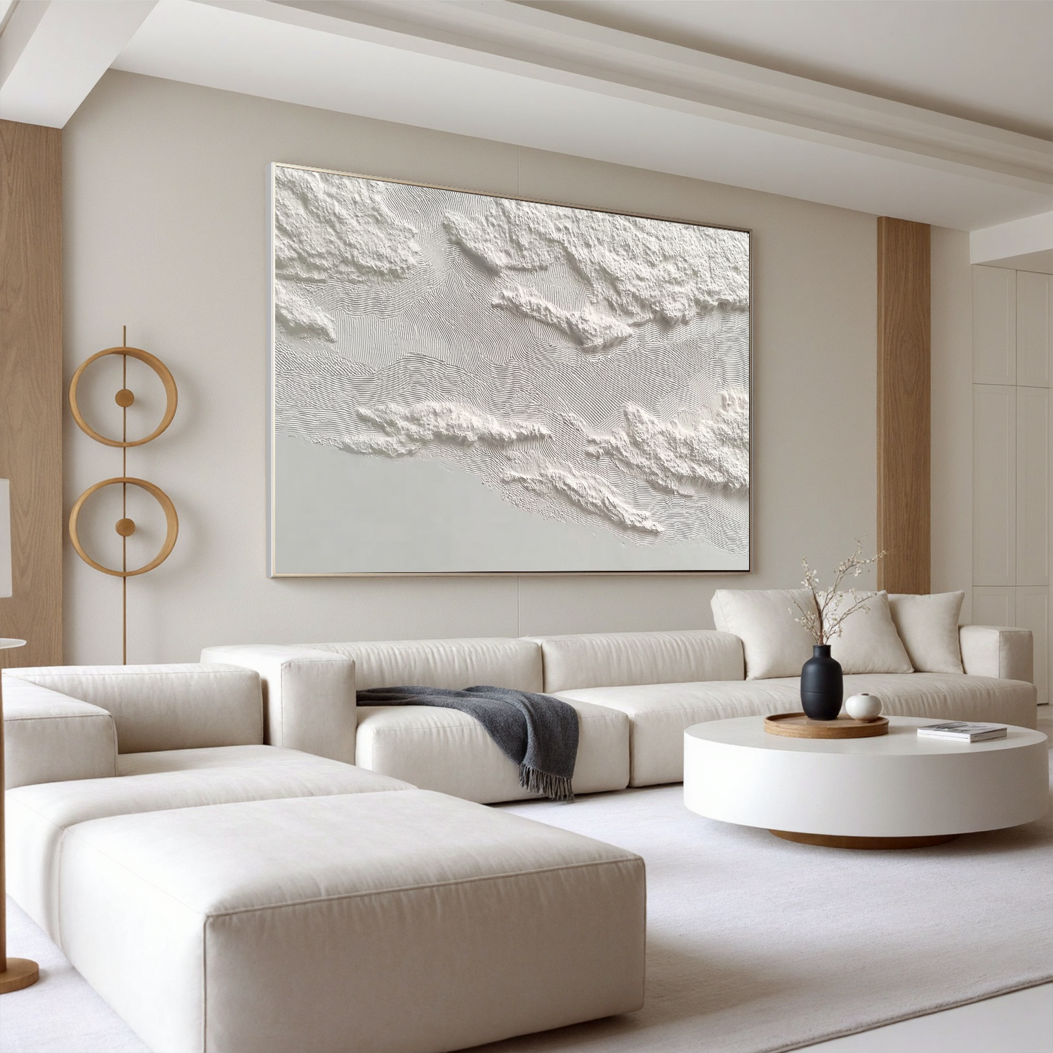 Plaster Art Texture Painting #OA 0023