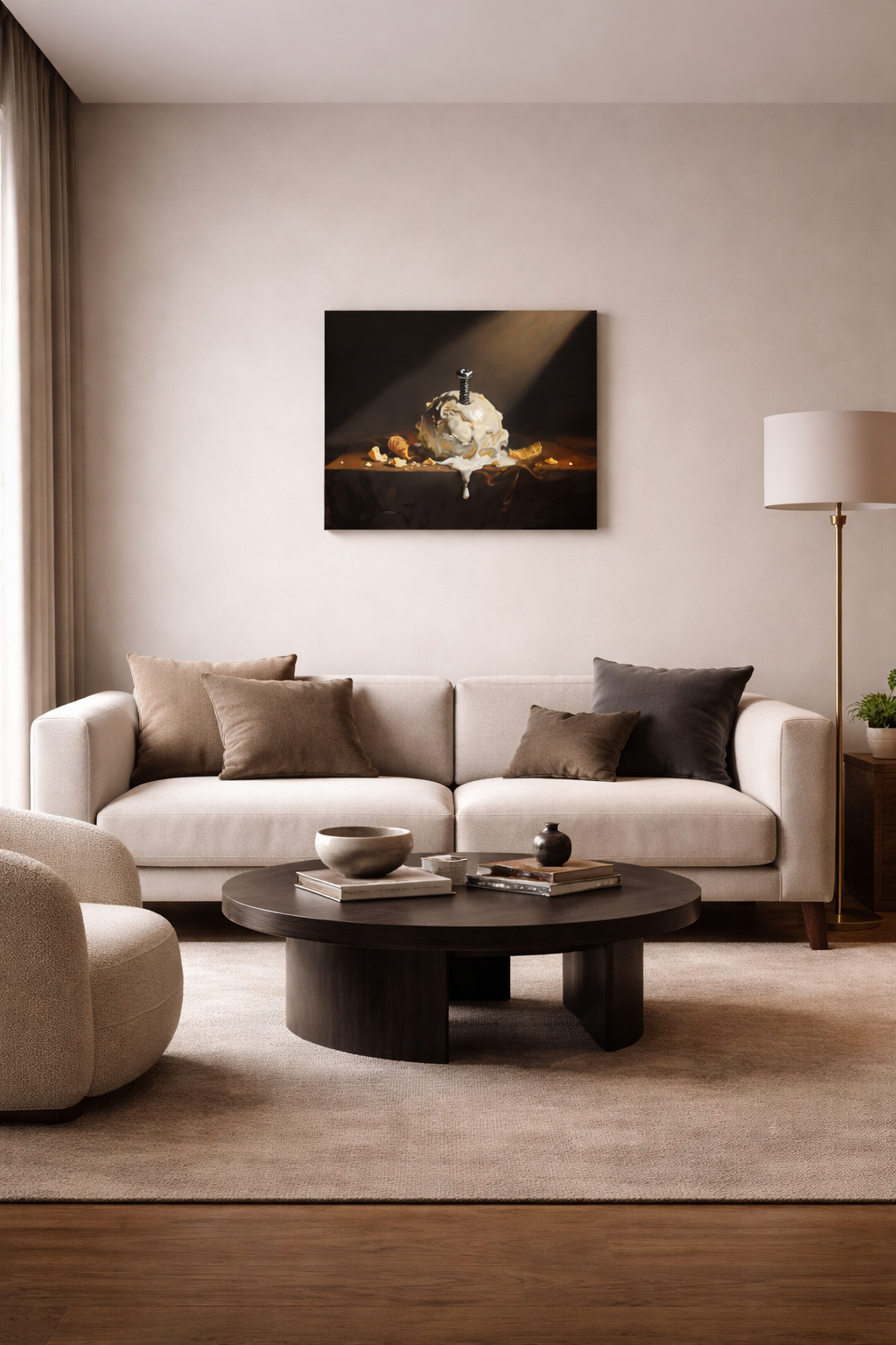 Sweetness in Chains(18''x 24''/ 45 x 60 CM/Frameless Stretch)